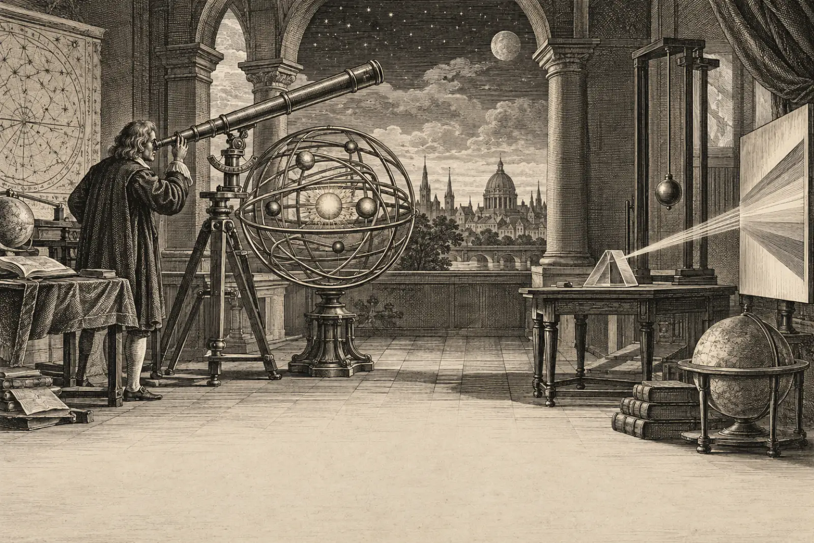 The Scientific Revolution（Copperplate engraving）