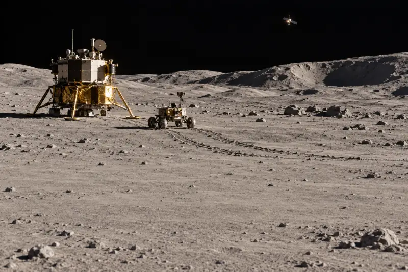 Lunar telemetry imagery