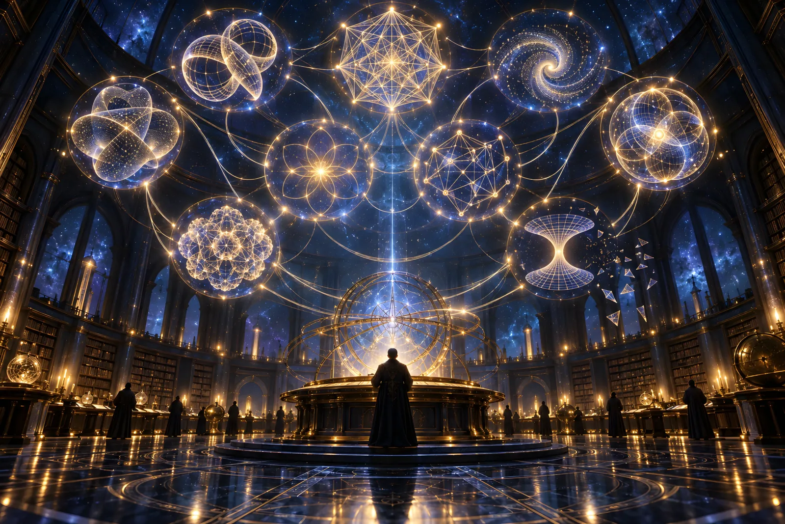 Astra solves ten hard problems（Star-chart mathematical fantasy）